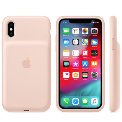 Чохол акумулятор Apple iPhone XS Smart Battery Case - Pink Sand  Чохли для iPhone
   3 