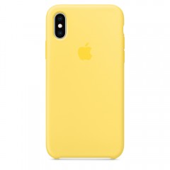 Чохол Apple iPhone XS Silicone Case - Canary Yellow