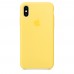 Чохол Apple iPhone XS Silicone Case - Canary Yellow  Чохли для iPhone
   2 