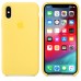 Чохол Apple iPhone XS Silicone Case - Canary Yellow  Чохли для iPhone
   1 