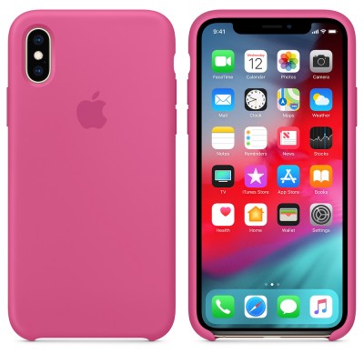 Чохол Apple iPhone XS Silicone Case - Dragon Fruit  Чохли для iPhone
   1 