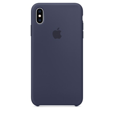 Чохол Apple iPhone XS Max Silicone Case - Midnight Blue  Чохли для iPhone
