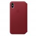 Чохол книжка Apple iPhone XS Max Leather Folio - (PRODUCT)RED  Чохли для iPhone
   1 