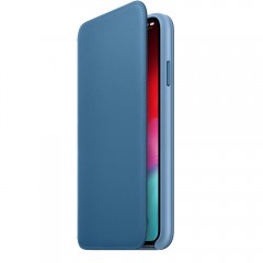 Чохол Apple iPhone XS Max Leather Folio - Cape Cod Blue