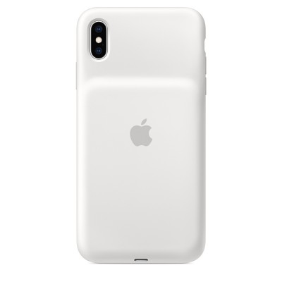 Чохол Apple iPhone XS Max Smart Battery Case - White  Чохли для iPhone
