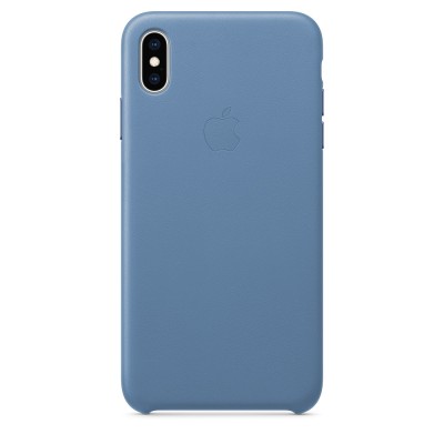 Чохол Apple iPhone XS Max Leather Case - Cornflower  Чохли для iPhone
