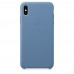 Чохол Apple iPhone XS Max Leather Case - Cornflower  Чохли для iPhone
   2 