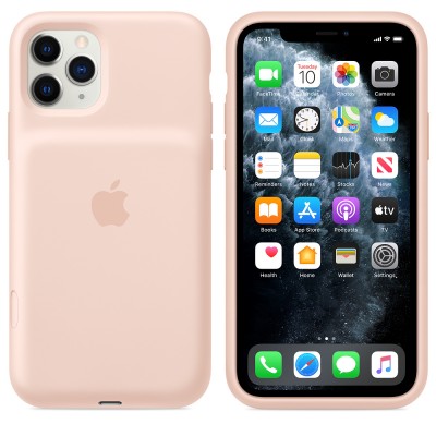 Чохол-батарея Apple iPhone 11 Pro Smart Battery Case - Pink Sand  Чохли для iPhone
