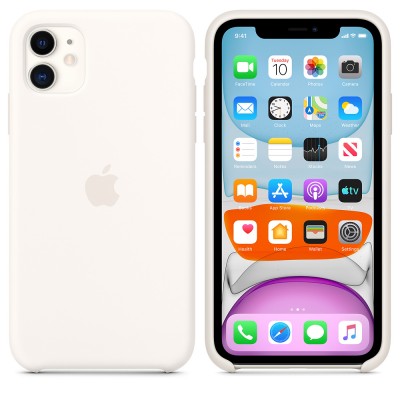 Чохол Apple iPhone 11 Silicone Case - White Copy  Чохли для iPhone
   1 