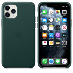 Чохол Apple iPhone 11 Pro Max Leather Case - Forest Green