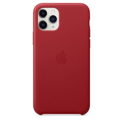 Чохол Apple iPhone 11 Pro Leather Case - (PRODUCT)RED  Чохли для iPhone
   1 