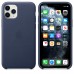 Чехол Apple iPhone 11 Pro Max Silicone Case - Midnight Blue Copy  Чехлы для iPhone   2 
