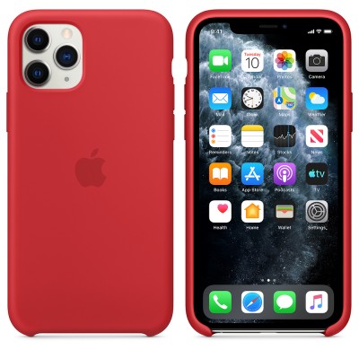Чохол Apple iPhone 11 Pro Silicone Case - (PRODUCT)RED  Чохли для iPhone

