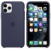 Чехол Apple iPhone 11 Pro Silicone Case - Midnight Blue Copy  Чехлы для iPhone   1 