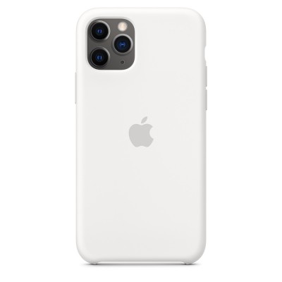 Чохол Apple iPhone 11 Pro Max Silicone Case - White  Чохли для iPhone
   3 