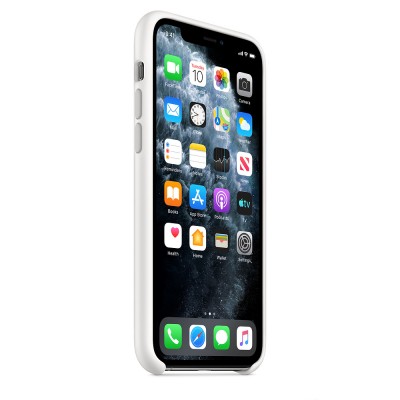 Чохол Apple iPhone 11 Pro Max Silicone Case - White Copy  Чохли для iPhone
   2 