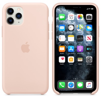 Чохол Apple iPhone 11 Pro Max Silicone Case - Pink Sand Copy  Чохли для iPhone
   1 
