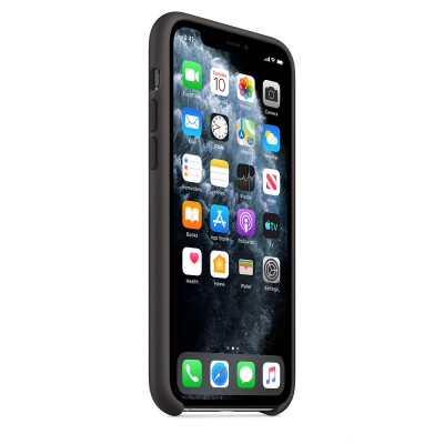 Чехол Apple iPhone 11 Pro Max Silicone Case - Black Copy  Чехлы для iPhone   2 