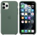 Чохол Apple iPhone 11 Pro Max Silicone Case - Pine Green  Чохли для iPhone
   3 