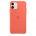 Чехол Apple iPhone 11 Silicone Case - Clementine (Orange) Copy  Чехлы для iPhone   2 