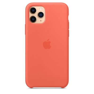 Чохол Apple iPhone 11 Pro Silicone Case - Clementine (Orange)  Чохли для iPhone
   3 