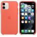 Чехол Apple iPhone 11 Silicone Case - Clementine (Orange) Copy  Чехлы для iPhone   1 
