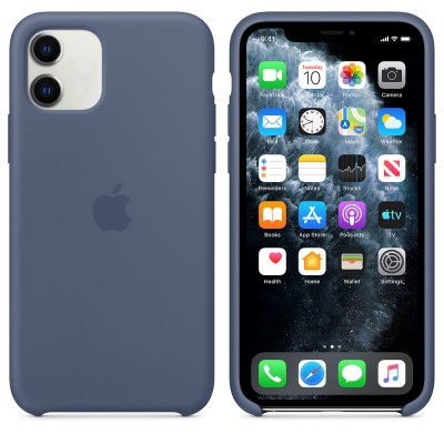 Чохол Apple iPhone 11 Silicone Case - Pine Alaskan Blue Copy  Чохли для iPhone
   1 