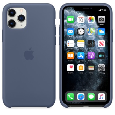 Чохол Apple iPhone 11 Pro Max Silicone Case - Pine Alaskan Blue Copy  Чохли для iPhone
   2 