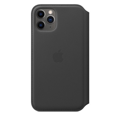 Чохол Apple iPhone 11 Pro Max Leather Folio - Black  Чохли для iPhone
   2 