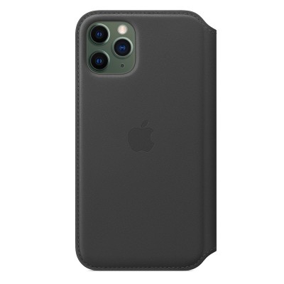 Чохол Apple iPhone 11 Pro Max Leather Folio - Black  Чохли для iPhone
   3 