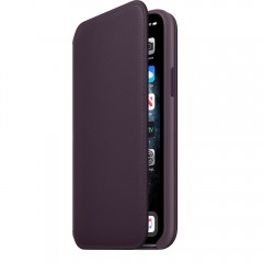 Чохол Apple iPhone 11 Pro Max Leather Folio - Aubergine