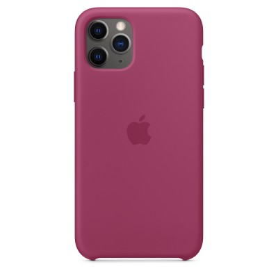 Чохол Apple iPhone 11 Pro Silicone Case - Pomegranate  Чохли для iPhone
   3 