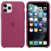 Чохол Apple iPhone 11 Pro Silicone Case - Pomegranate  Чохли для iPhone
   4 