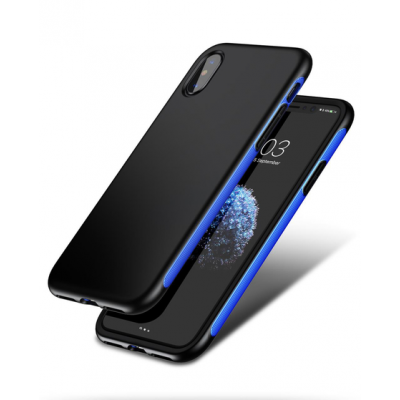Чехол Baseus Bumper Case For iPhone X Dark Blue  Чехлы для iPhone
