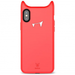 Накладка Baseus Devil Baby Case для iPhone X Red