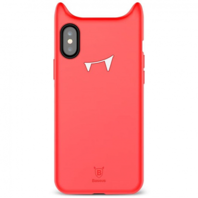 Накладка Baseus Devil Baby Case для iPhone X Red  Чохли для iPhone
