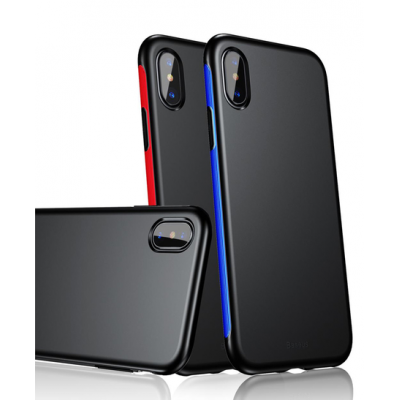 Чехол Baseus Bumper Case For iPhone X Black  Чехлы для iPhone   1 