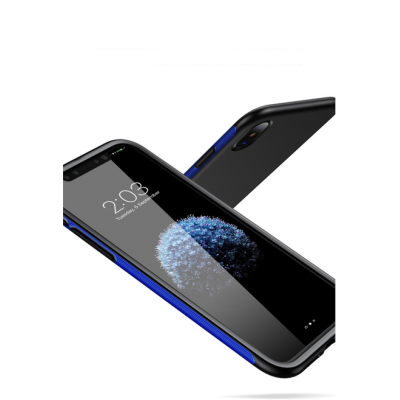 Чехол Baseus Bumper Case For iPhone X Dark Blue  Чехлы для iPhone   2 