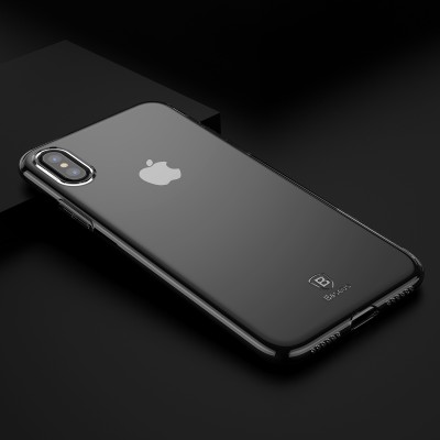 Чехол Baseus Simplicity Series Case For iPhone Xs Transparent Black  Чехлы для iPhone   2 