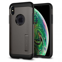 Чохол Spigen Slim Armor для iPhone Xs Max Gunmetal