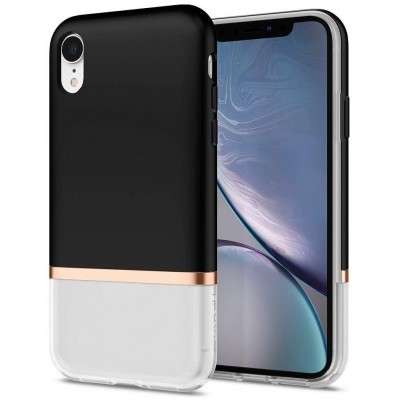 Чехол Spigen La Manon Jupe для iPhone XR Milk Black  Чехлы для iPhone