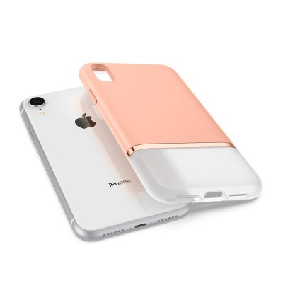 Чехол Spigen La Manon Jupe для iPhone XR Milk Peach  Чехлы для iPhone   1 