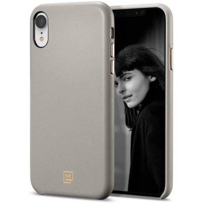 Чохол Spigen La Manon Calin для iPhone XR Oatmeal Beige  Чохли для iPhone
