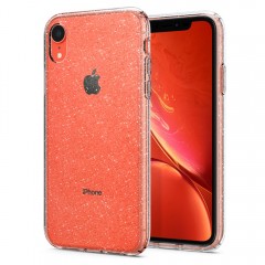 Чохол Spigen Liquid Crystal Glitter для iPhone XR Crystal Quartz