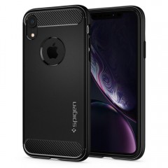 Чохол Spigen Rugged Armor для iPhone XR Black