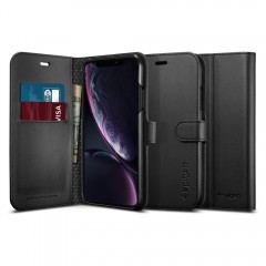 Чохол Spigen Wallet S для iPhone XR Black Чохол Spigen Wallet S для iPhone XR Black