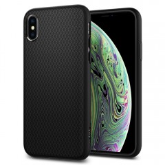 Чохол Spigen Liquid Air для iPhone XS Matte Black