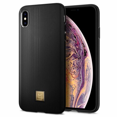 Чохол Spigen La Manon Classy для iPhone Xs Max Black  Чохли для iPhone
