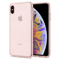 Чохол Spigen Liquid Crystal Glitter для iPhone Xs Max Rose Quartz