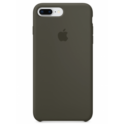 Чохол Apple iPhone 7/8 Plus Silicone Case - Dark Olive копія  Чохли для iPhone
